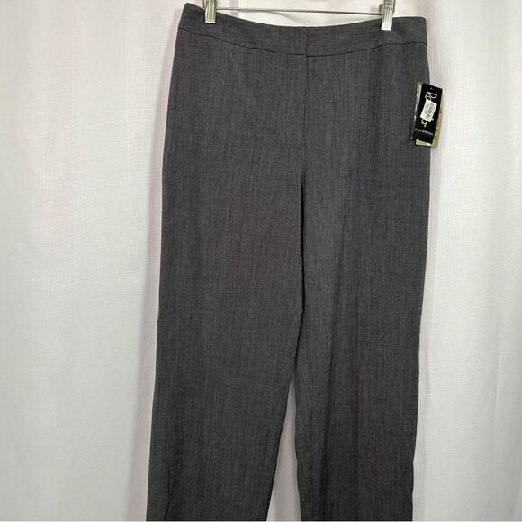 NWT Rafaela Black Dress Pants Women’s 10, Two Way Stretch Classic Fit - Picture 2 of 10